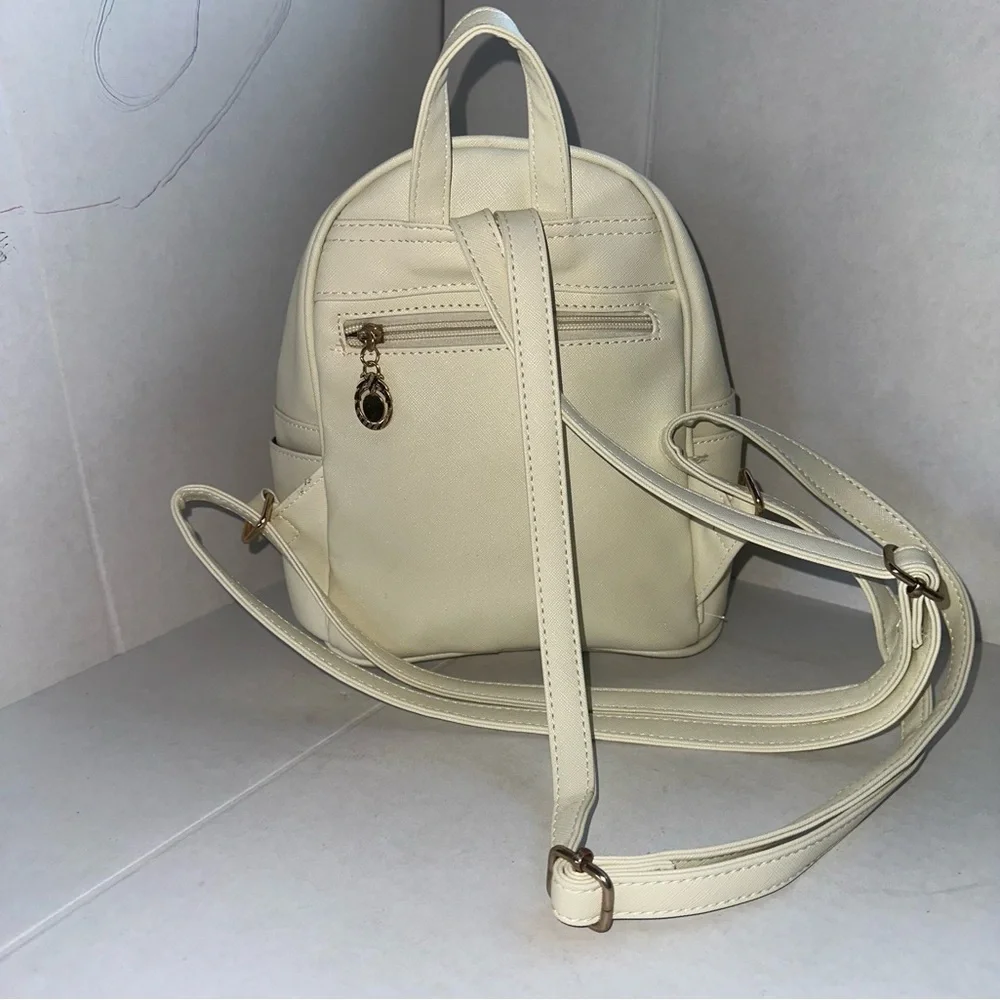 TIHAYNER - Cute leather backpack with bow for girls, mini backpack bag for women
